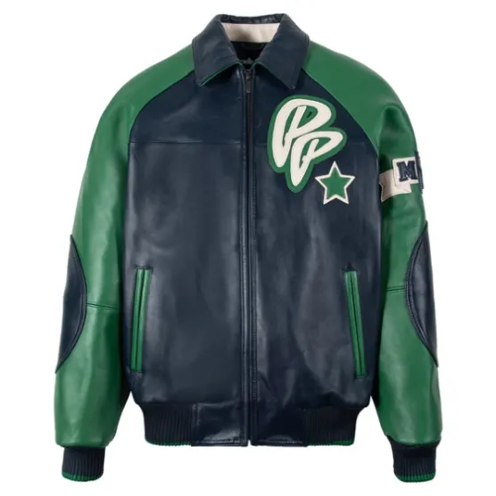 Pelle Pelle Soda Club Green Black Jacket view 3