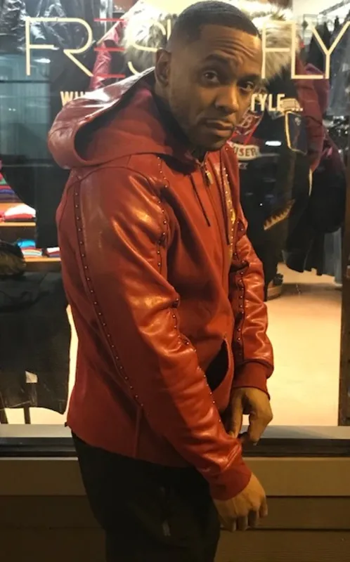 Pelle Pelle Raised Hooded Leather Jacket view 3