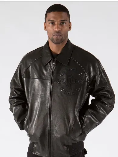Pelle Pelle Supply Co. Black Leather Jacket view 2