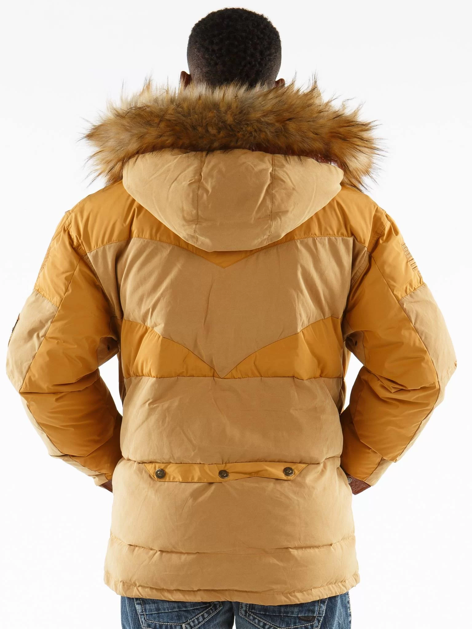 Pelle Pelle Pinnacle Yellow Coat view 2