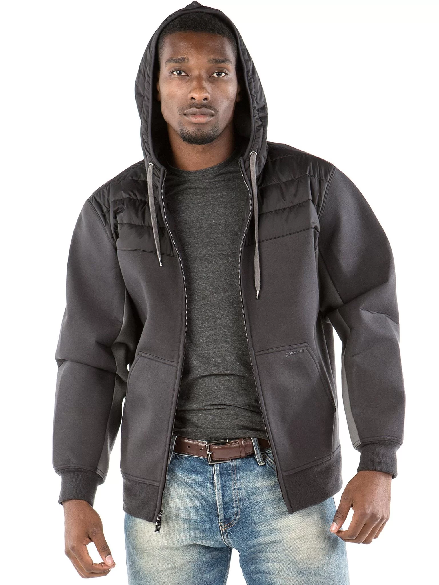 Pelle Pelle Players Inc. Black Hoodie view 2