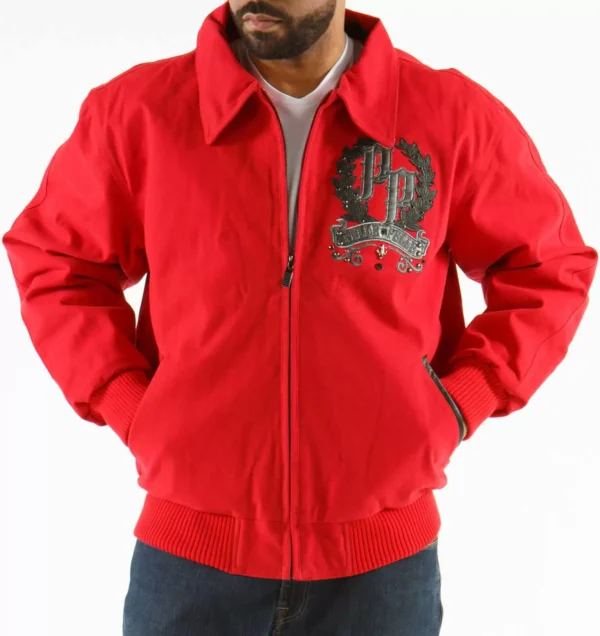 Pelle Pelle Red King Wool Jacket view 2
