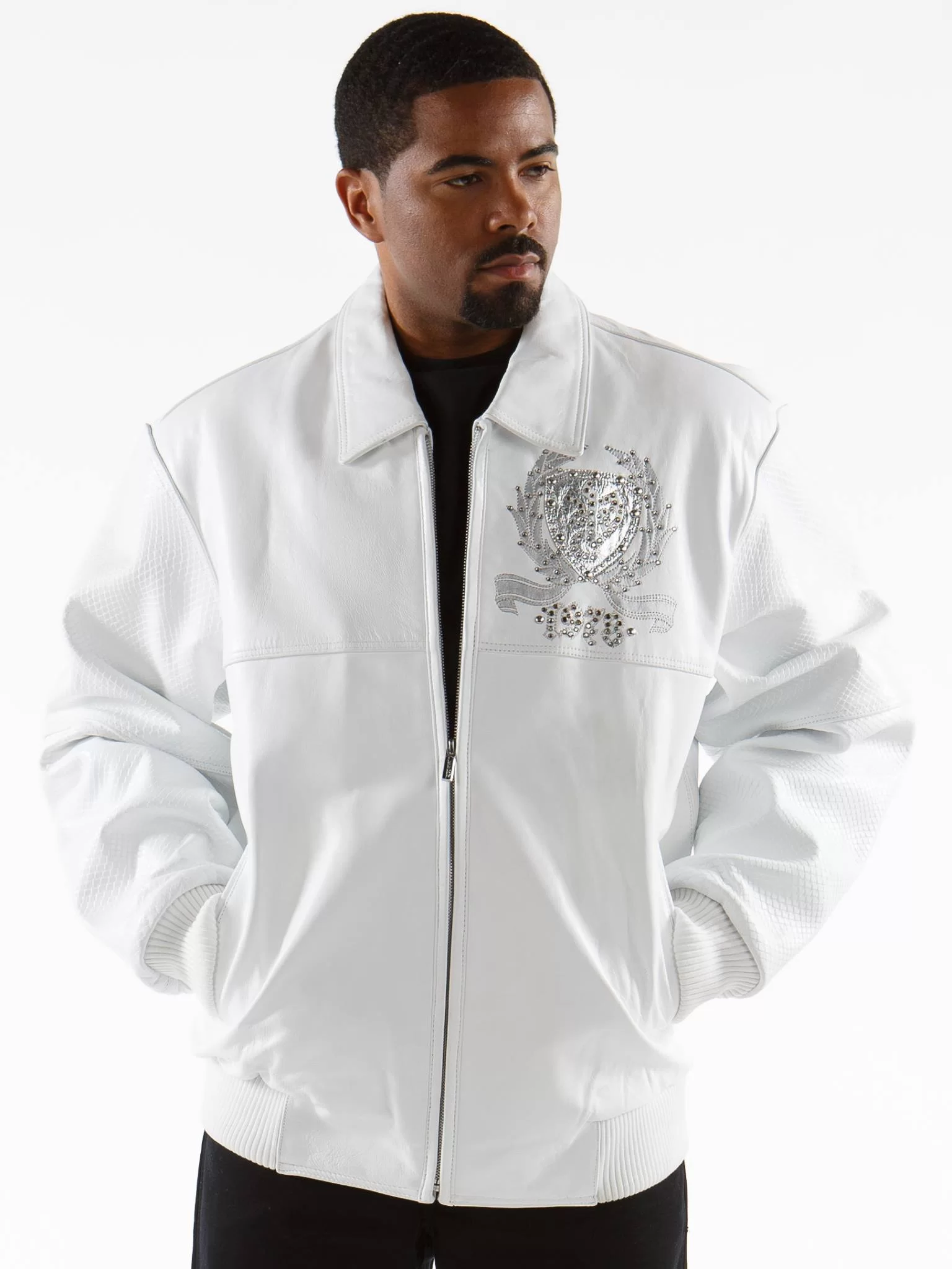 Pelle Pelle Supreme White Leather Jacket view 2