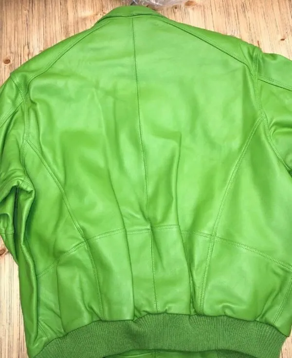 Pelle Pelle Rare Green Leather Jacket view 2