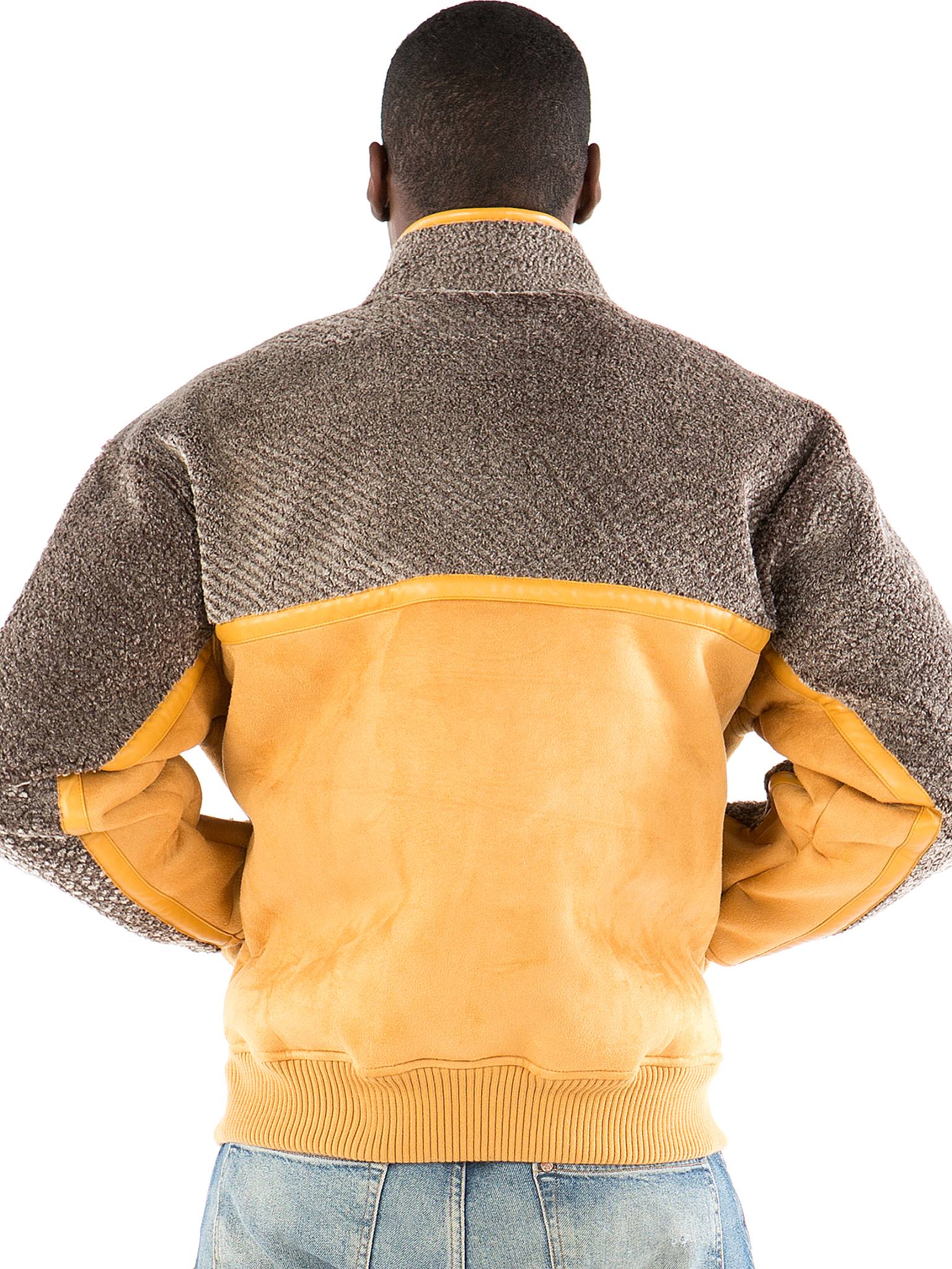 Pelle Pelle Reverse Fur Yellow Coat view 2