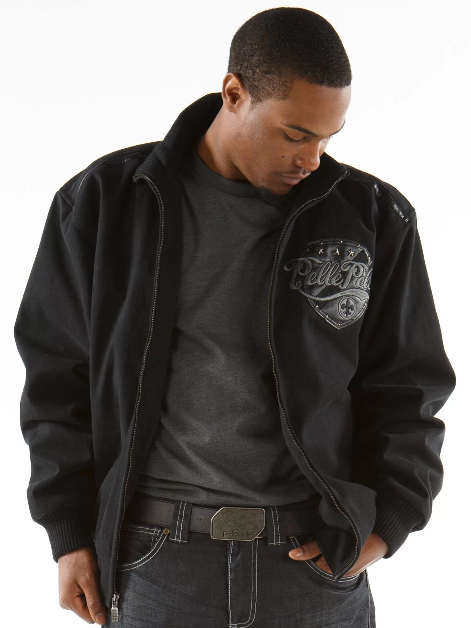 Pelle Pelle Revolution Black Jacket view 2