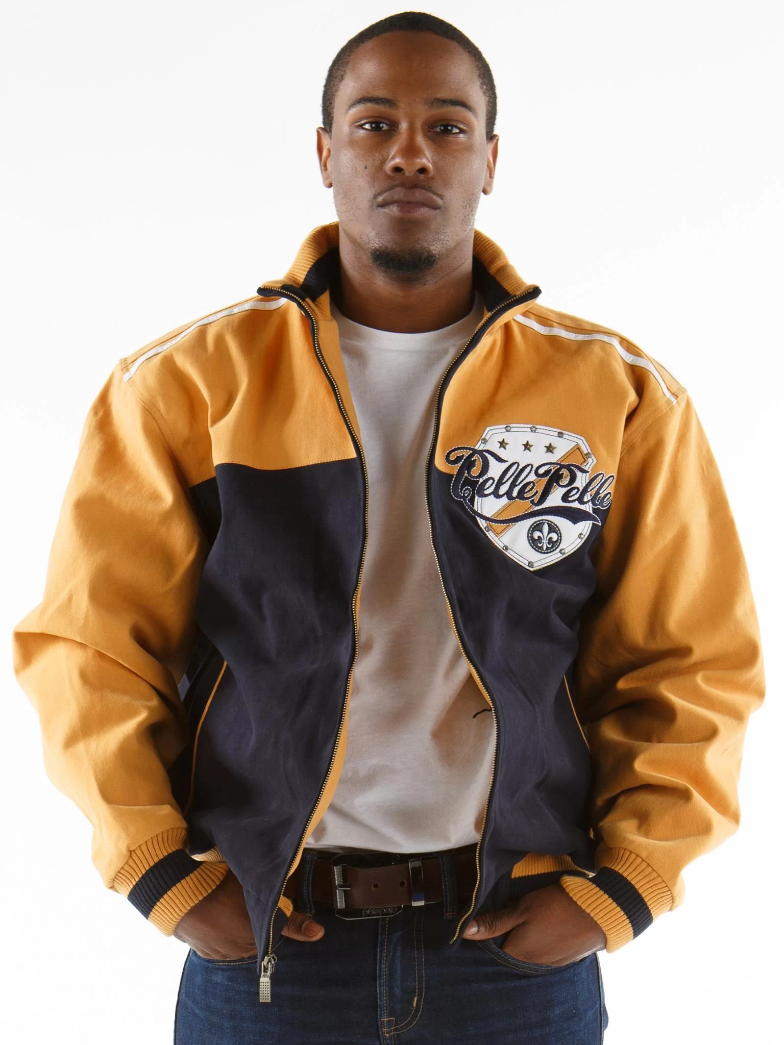 Pelle Pelle Revolution Yellow Jacket view 2