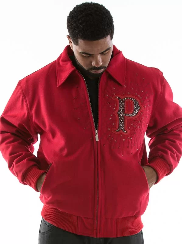 Pelle Pelle Snakeskin Dragon Cabernet Jacket view 2