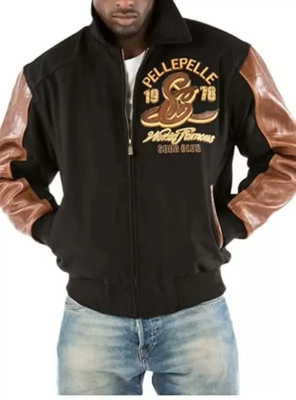Pelle Pelle Soda Club Wool Blouson Jacket view 2
