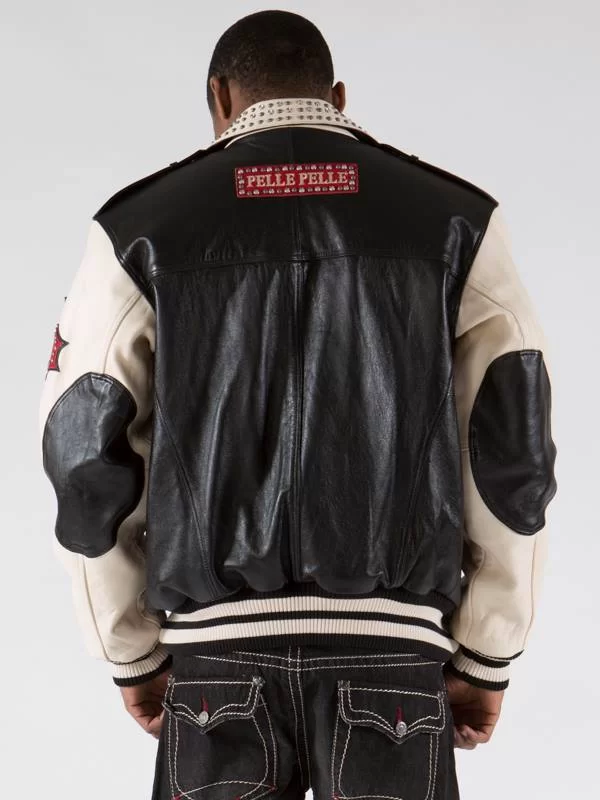 Pelle Pelle Varsity Biker Plush Jacket view 2