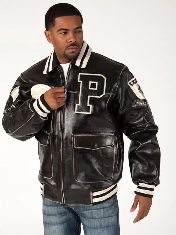 Pelle Pelle Varsity Bomber Jacket view 2