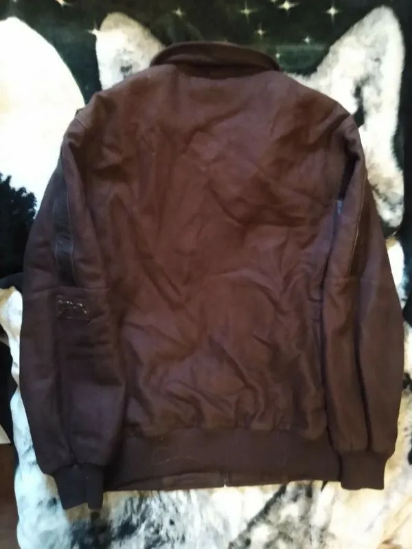 Pelle Pelle Wool Leather Brown Jacket view 2