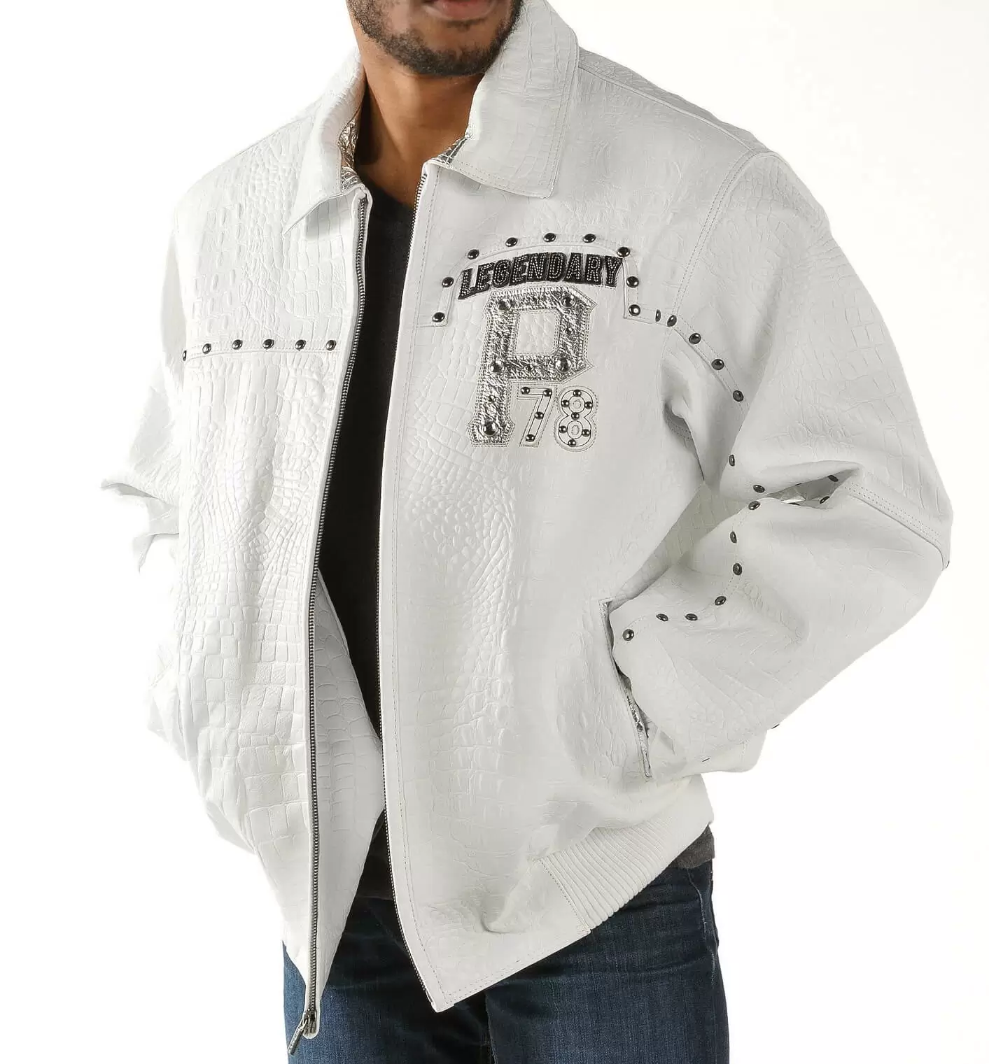 Pelle Pelle White Legendary Leather Jacket view 2