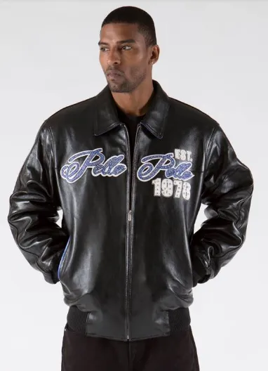 Pelle Pelle World Tour Black Mens Jacket view 2