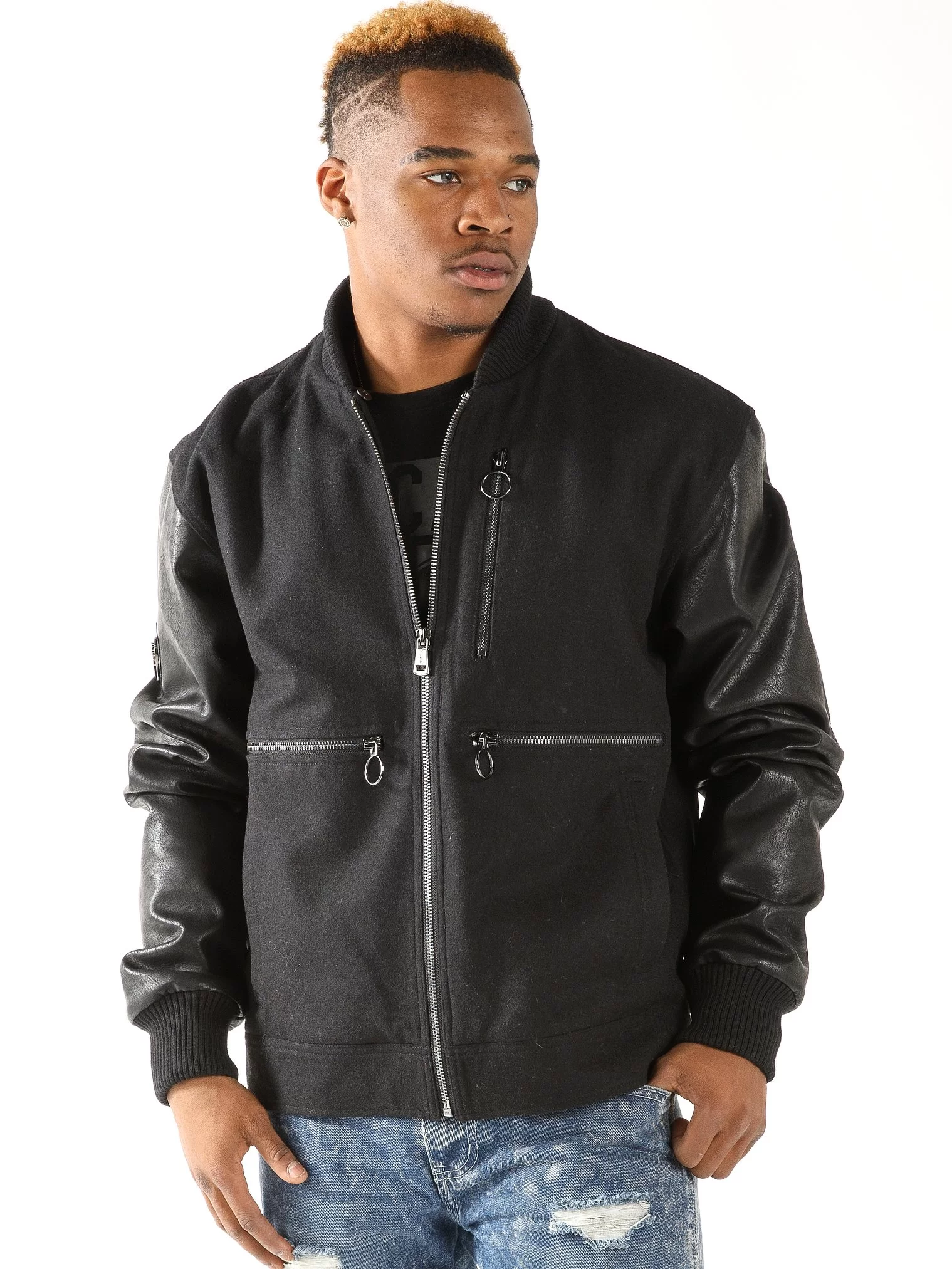 Pelle Pelle Zipper Leather Jacket view 2