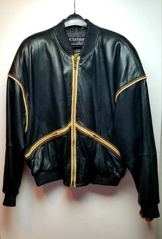 Pelle Pelle Leather Black Jacket view 2