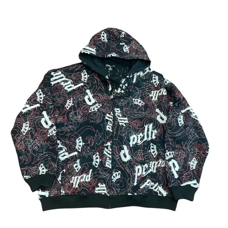 Pelle Pelle Hoodie Varsity Jacket view 2