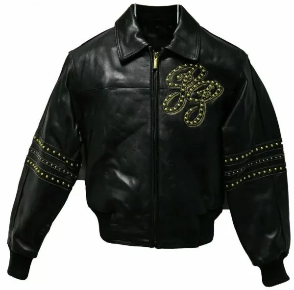 Pelle Pelle Legend 78 Black Stud Jacket view 2