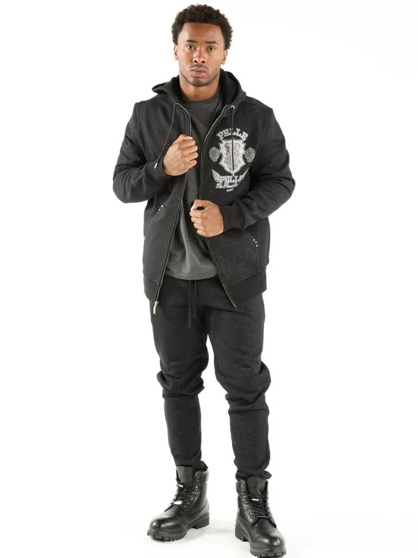 Pelle Pelle Fortune The Bold Black Tracksuit view 2