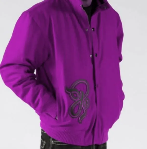 Pelle Pelle Mens Marc Buchanan Purple Jacket view 2