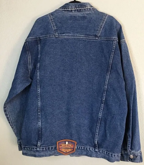 Pelle Pelle Mens Medium Blue Denim Jacket view 2