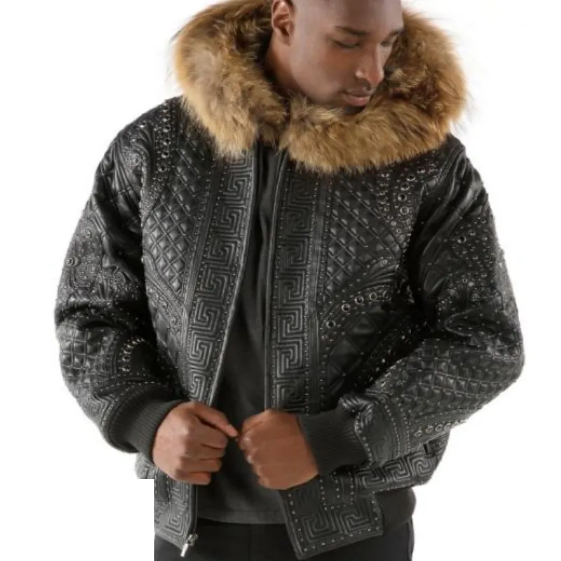 Pelle Pelle Burnish Black Leather Jacket view 2