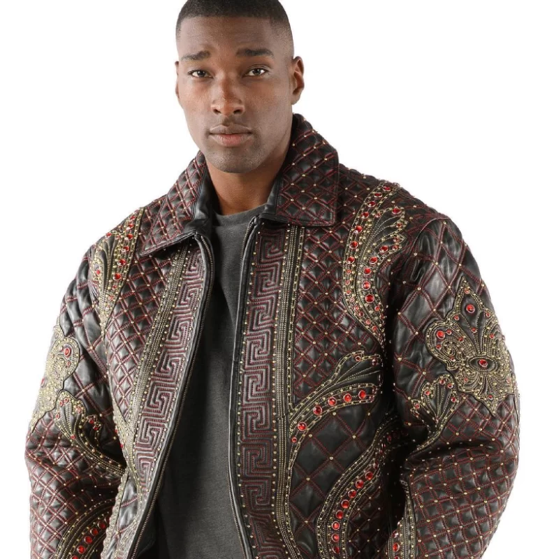 Pelle Pelle Burnish Burgundy Leather Jacket view 2