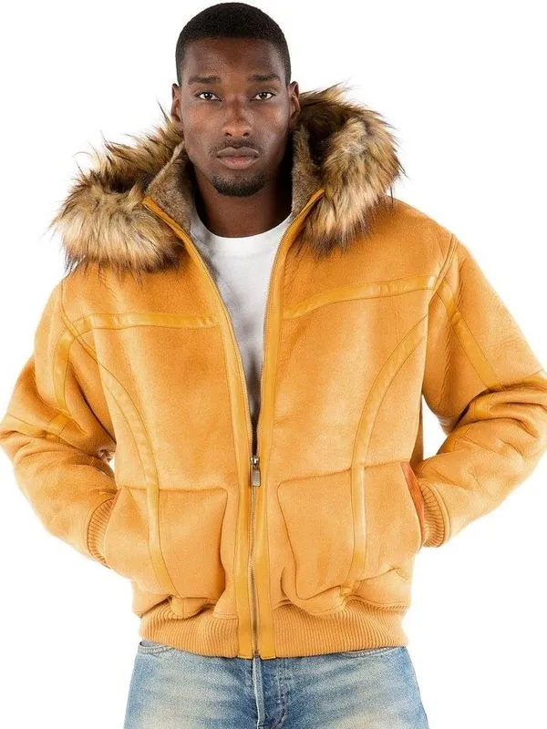 Pelle Pelle Signature Yellow Wool Jacket