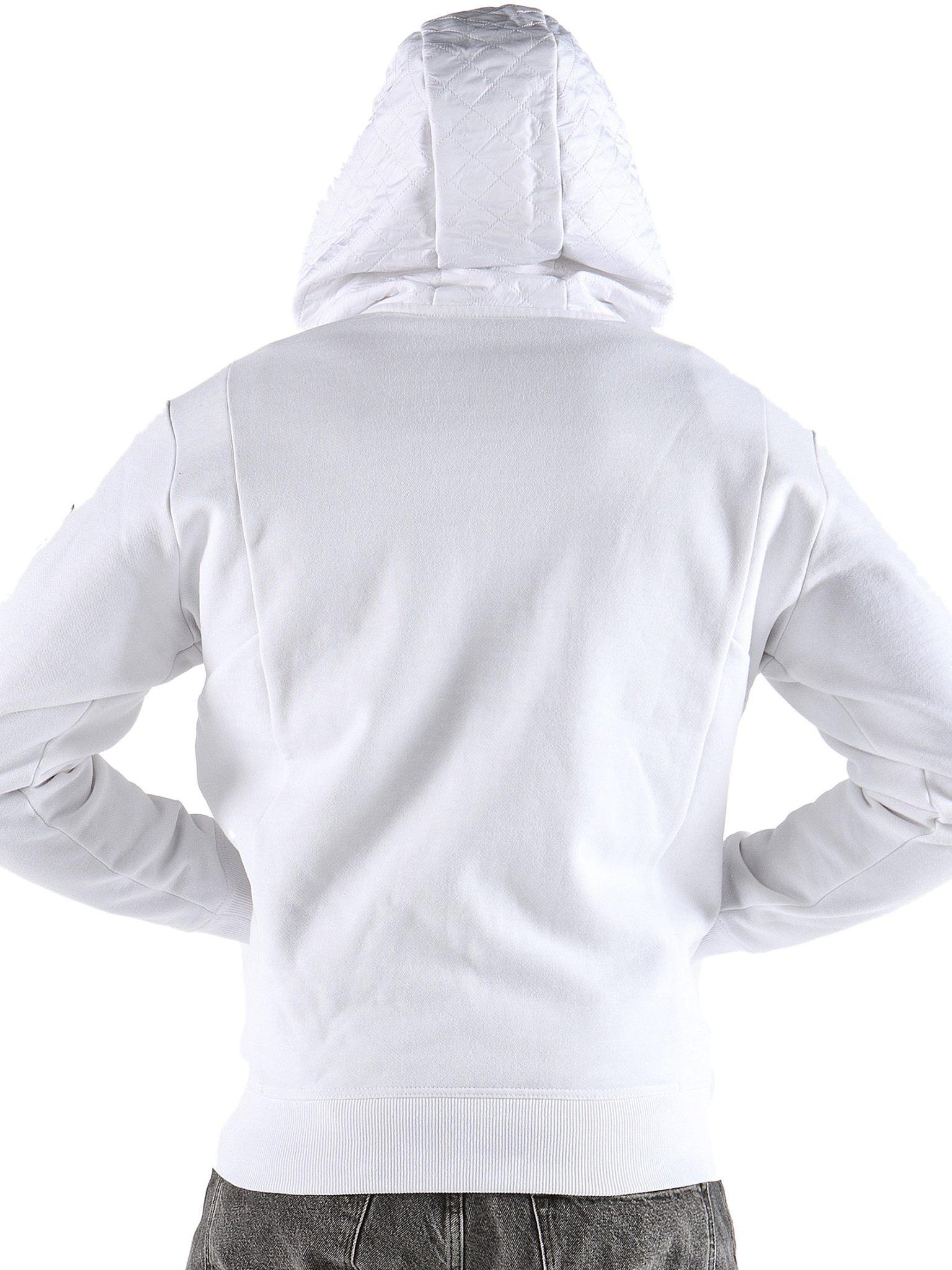 Pelle Pelle Nylon White Hooded Midlayer view 2