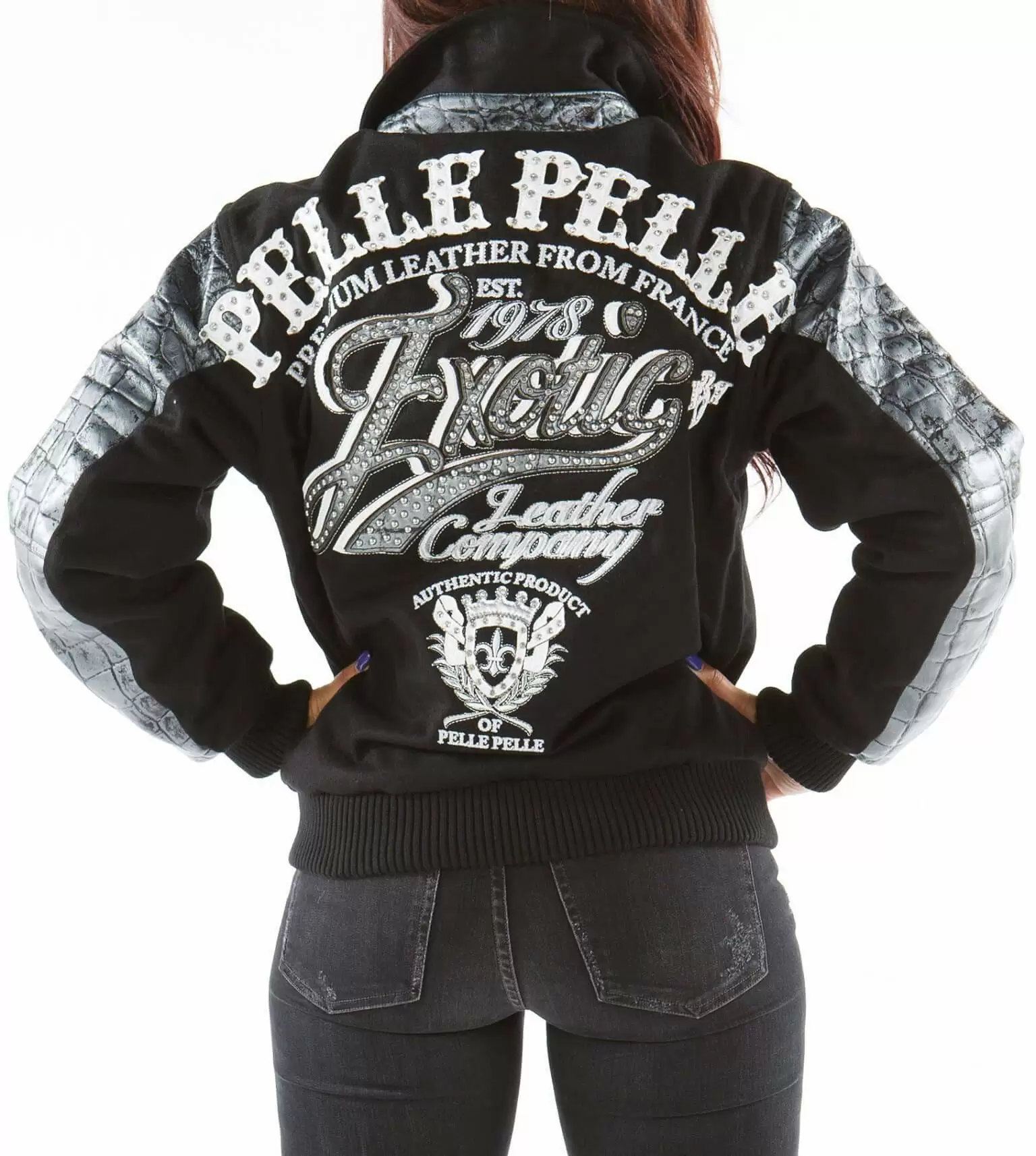 Pelle Pelle Black 1978 Wool Jacket view 2