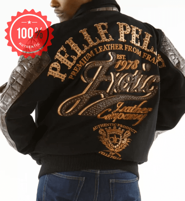 Pelle Pelle 1978 Wool Leather Jacket