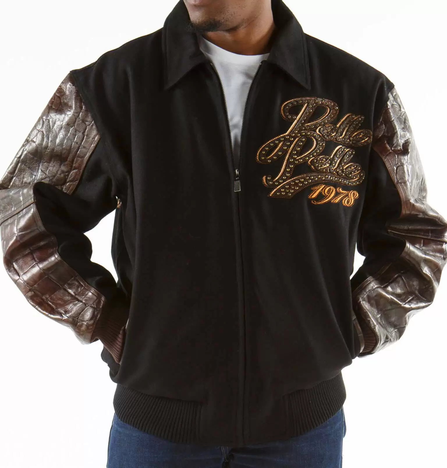 Pelle Pelle 1978 Wool Leather Jacket view 2