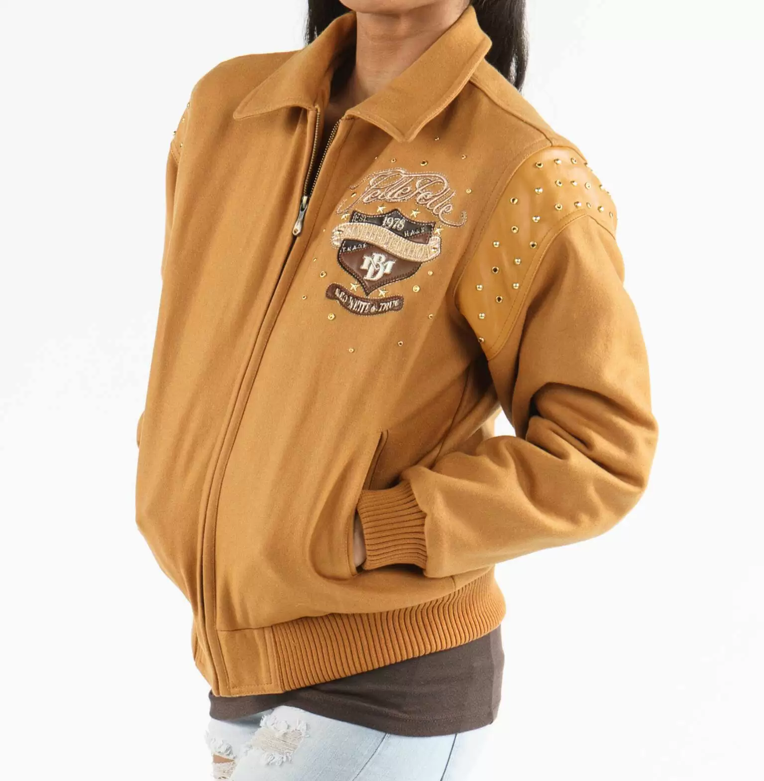 Pelle Pelle Red White And True Wool Jacket view 2