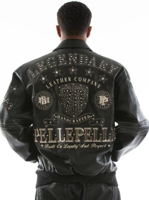 Pelle Pelle Encrusted Leather Jacket view 2