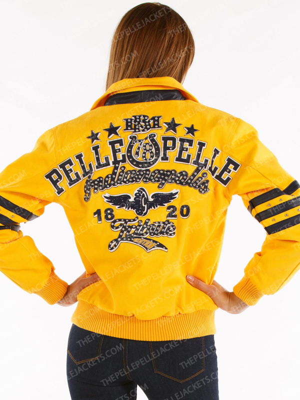Pelle Pelle Yellow Tribute Wool Jacket