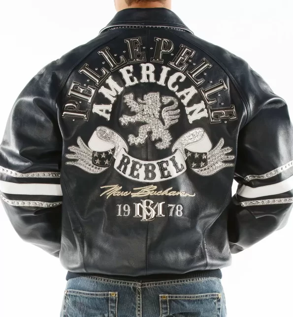 American Rebel Pelle Pelle Studded Jacket view 2