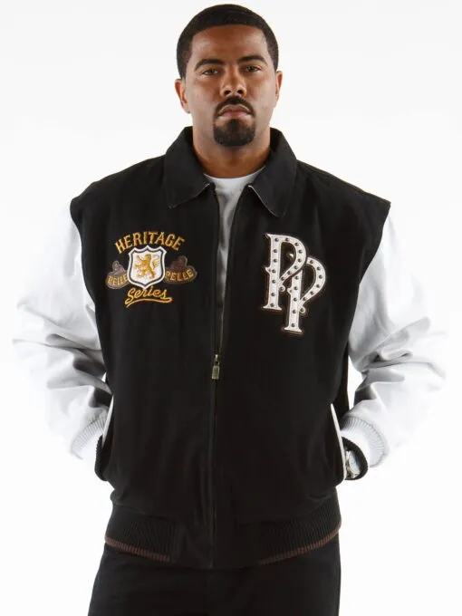 Pelle Pelle Heritage Black White Jacket view 2