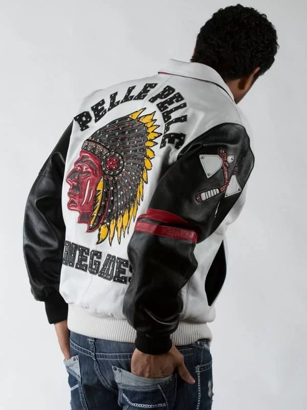 White Pelle Pelle Indian Renegades Jacket