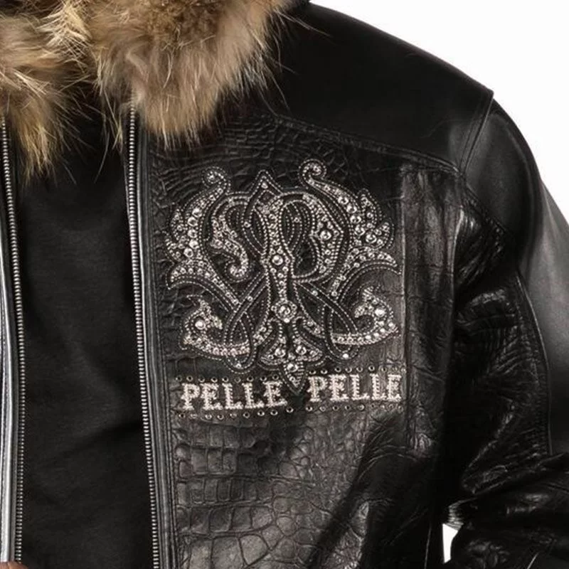 Bold Pelle Pelle Mens Fearless Black Jacket view 2