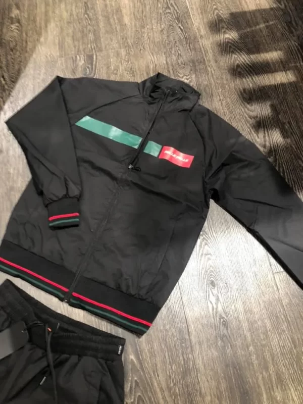 Mens Pelle Pelle Husk Black Tracksuit view 2