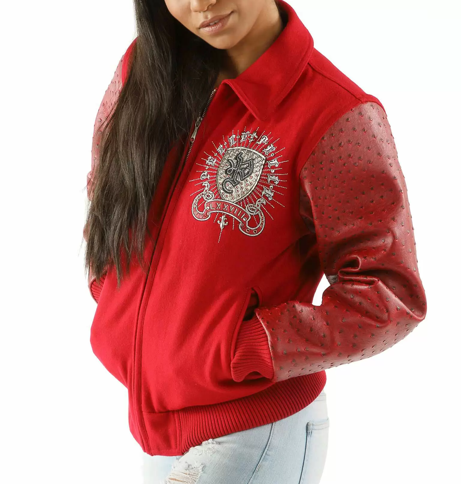 Red Pelle Pelle Immortal Revolution Jacket view 2