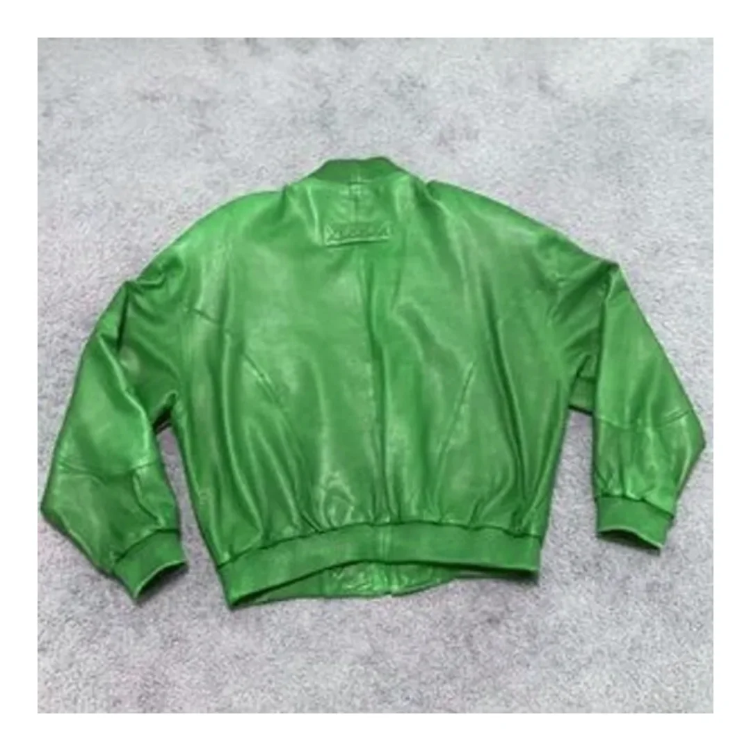 Pelle Pelle MB Green Leather Jacket view 2