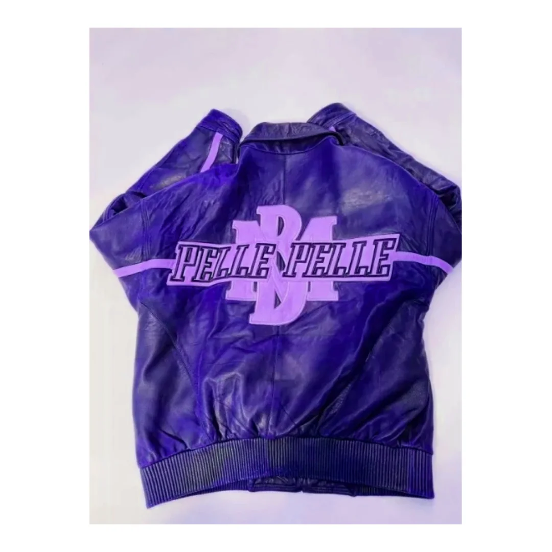 Pelle Pelle Purple Marc Buchanan Jacket view 2
