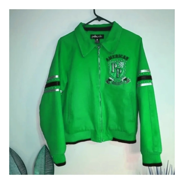 Pelle Pelle American Green Wool Jacket view 2