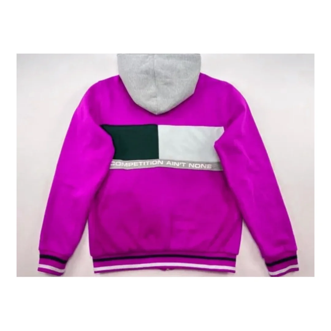Pelle Pelle Pink MB Sport Hoodie Jacket view 2