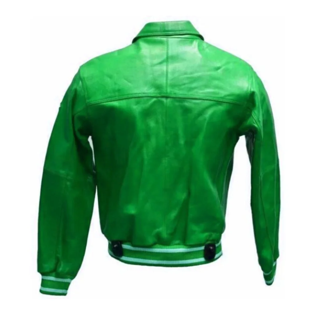 Pelle Pelle Star 1978 Green Leather Jacket view 2