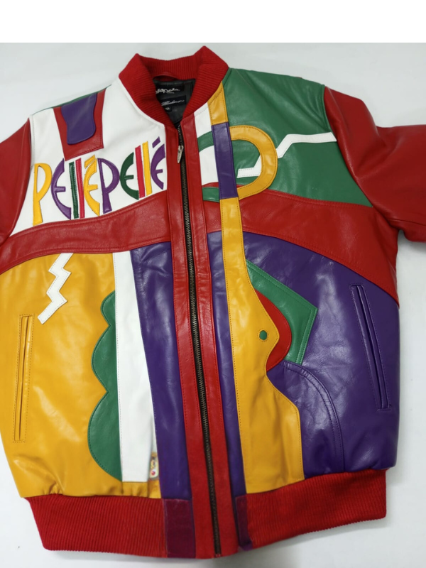 Bold Pelle Pelle Marc Buchanan Red Leather Jacket