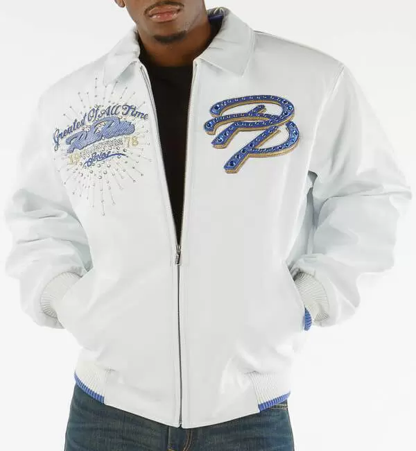 White Pelle Pelle MB Leather Jacket view 2