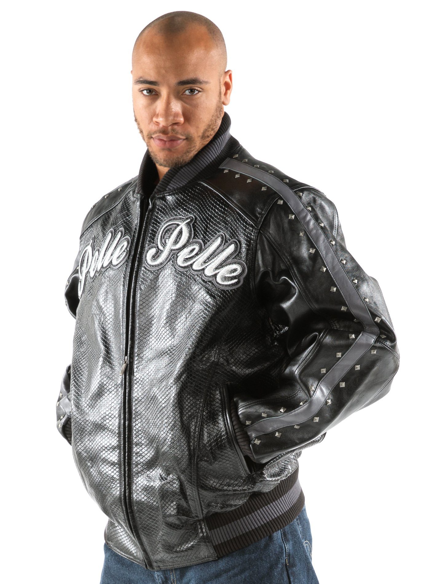 King Pelle Pelle Forever Fly Black Leather Jacket view 2