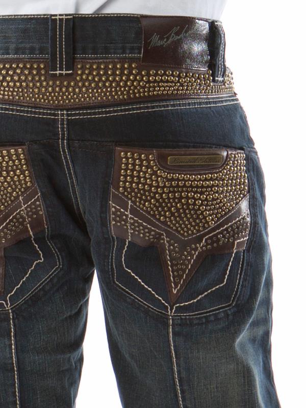 Exclusive Pelle Pelle Black Jeans Pent